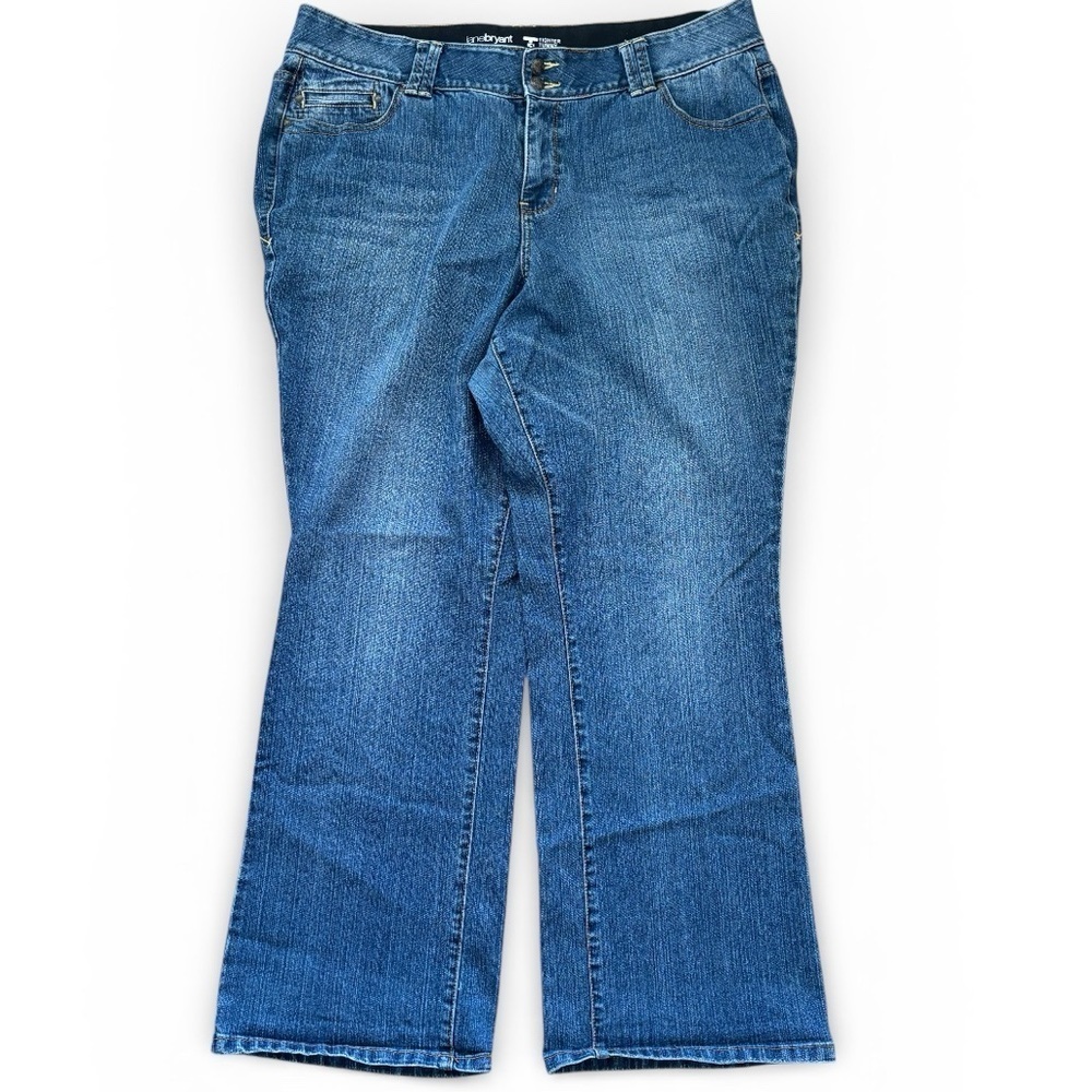 Lane Bryant Jeans Boot Cut Tighter Tummy Technology Plus Size 20 Stretch Denim